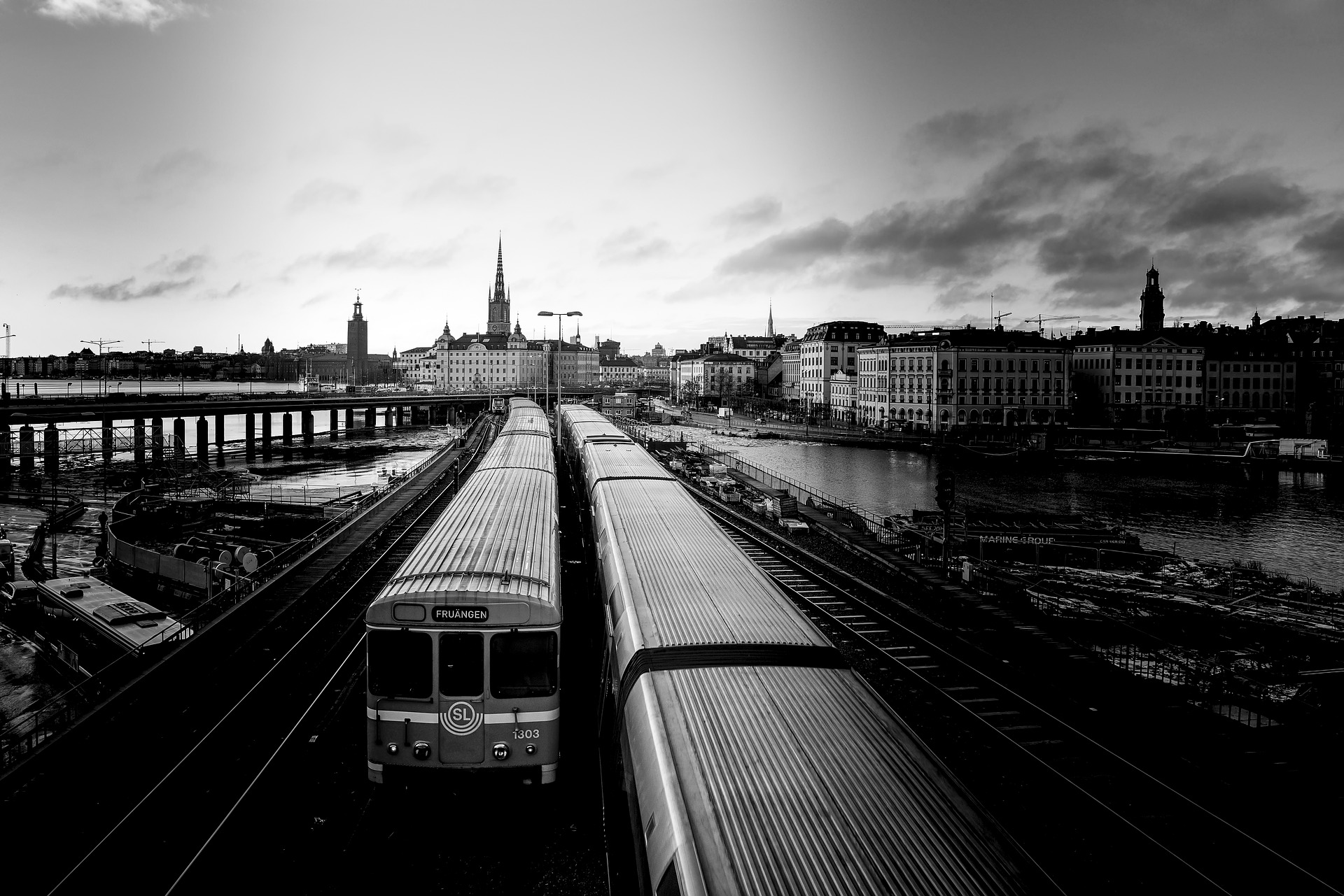 trains